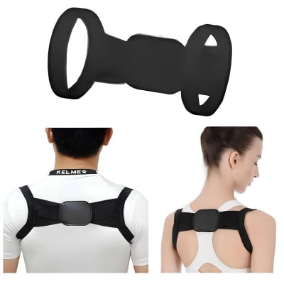Picture of Body Fitness Belt Posture Corrector Belt Adjustable Back Correction Strap Shoulder Brace Belt Straighten