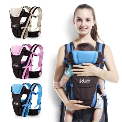 Picture of 4-in-1 Premium Stylish High-Quality Baby Carrier with Strong Belt Bag