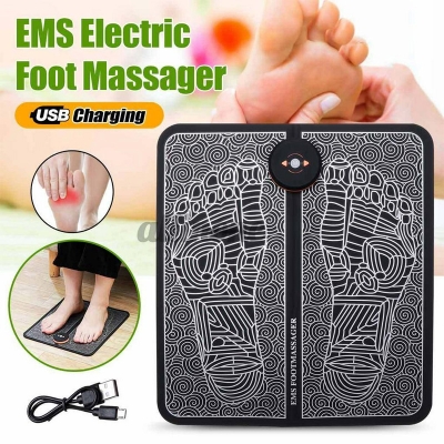 Picture of Rechargeable ( EMS ) FOOT massager mat , Muscle Stimulator, Simulated Massage Therapy for Foot,Hands,Arms,Shoulder,Arthritis Pain and Vericose Veins,Drug-free Pain Relief