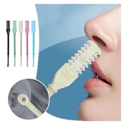 Picture of 1pcs Manual Nose/Ear Hair Trimmer Double Head Nostril Cleaning Safety Protected