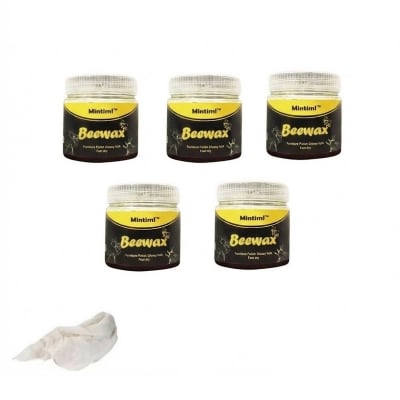 Picture of Mintiml Beewax Wood Furniture Polish Polisher Polishing Compound Wax Floor Seasoning Furniture Wrap Care Magic Repair Traditional All-Purpose Wood Furniture Polishing Polish