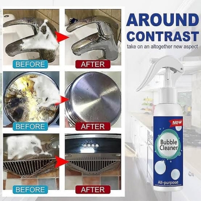 Picture of Kitchen Grease Cleaner Rust Remove Multi-Purpose Foam Cleaner Bubble Cleaner