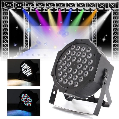Picture of Sound Active 18 LED Stage Light Mini Party KTV Disco Laser Lamp Wedding Lighting