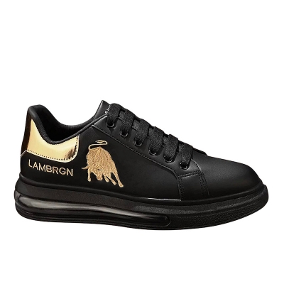 Picture of Sports Shoes - Male Vulcanize Mesh Slip-On Flat-Soled Walking Running Sneakers - All-Season Athletic Footwear