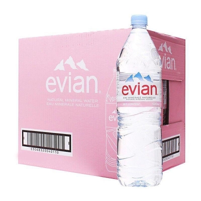 Picture of evian Natural Mineral Water - 500ml - 24pcs