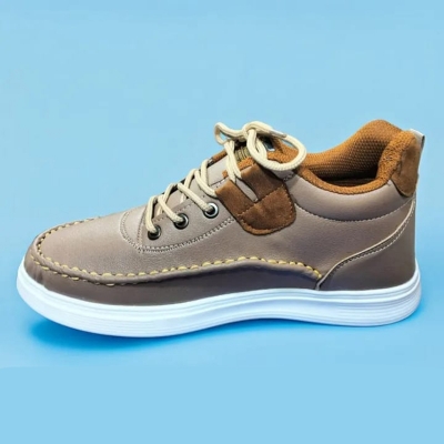Picture of New Stylish Comfortable Sports Sneakers Stylish Lace up Trendy Shoes for man