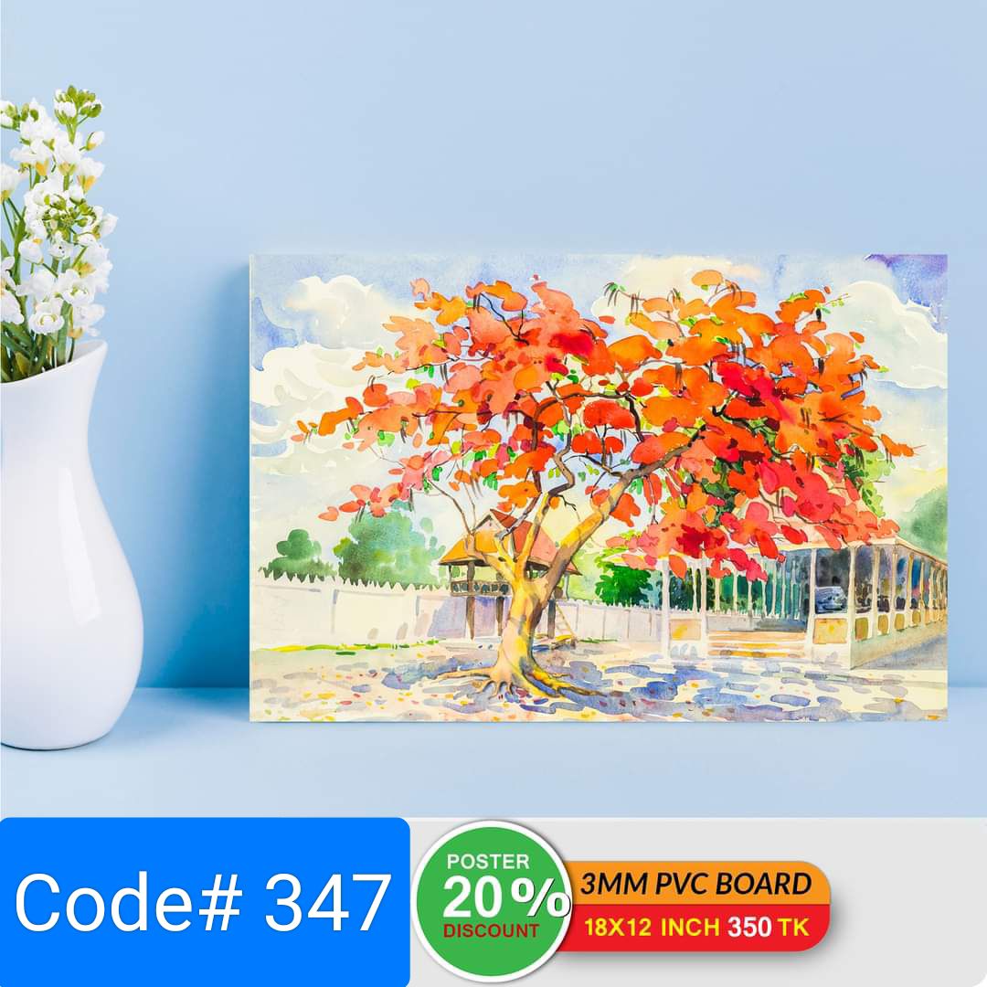 Picture of 1part Wall Canvas Art (printing) code#347 - Multicolor