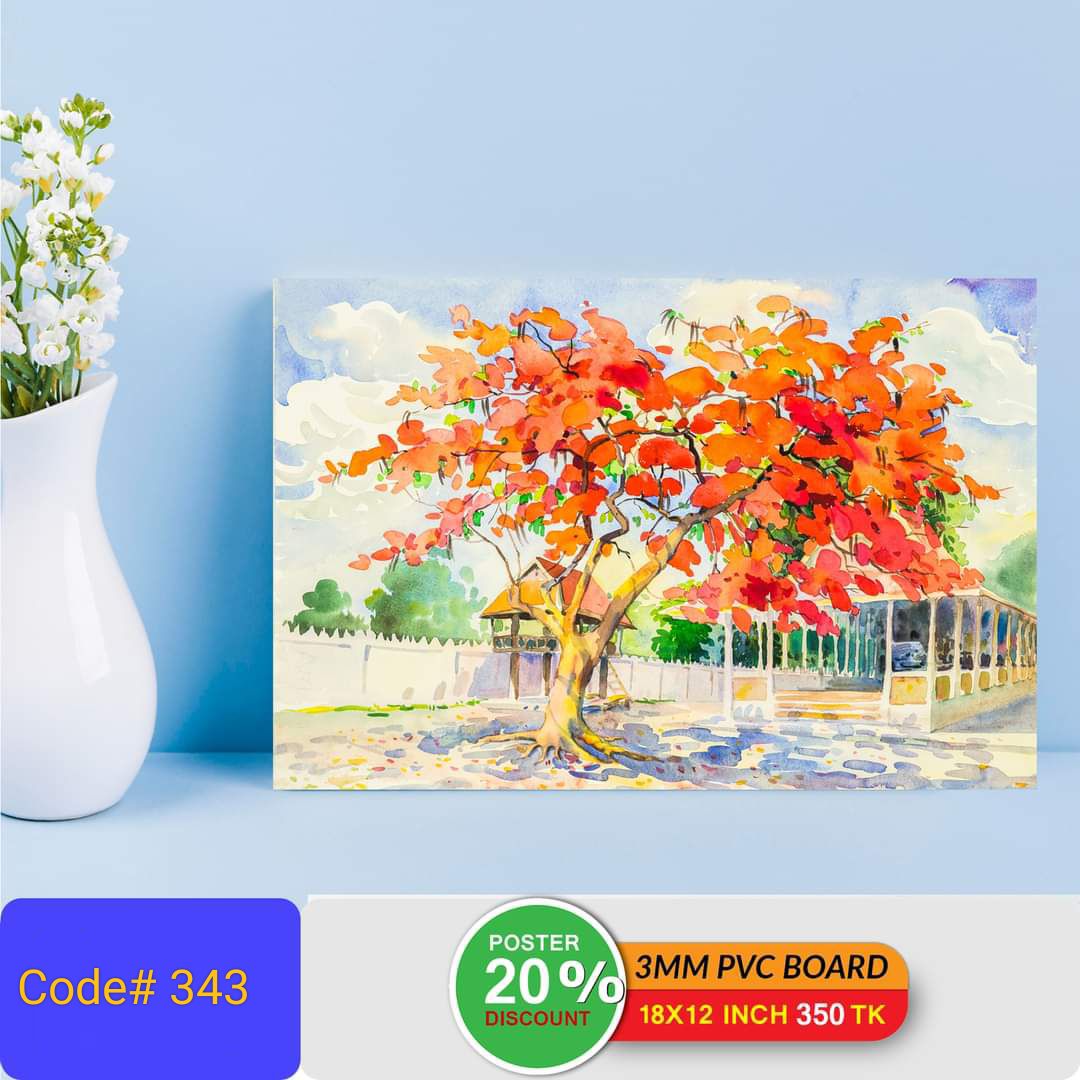 Picture of 1part Wall Canvas Art (printing) code#343 - Multicolor