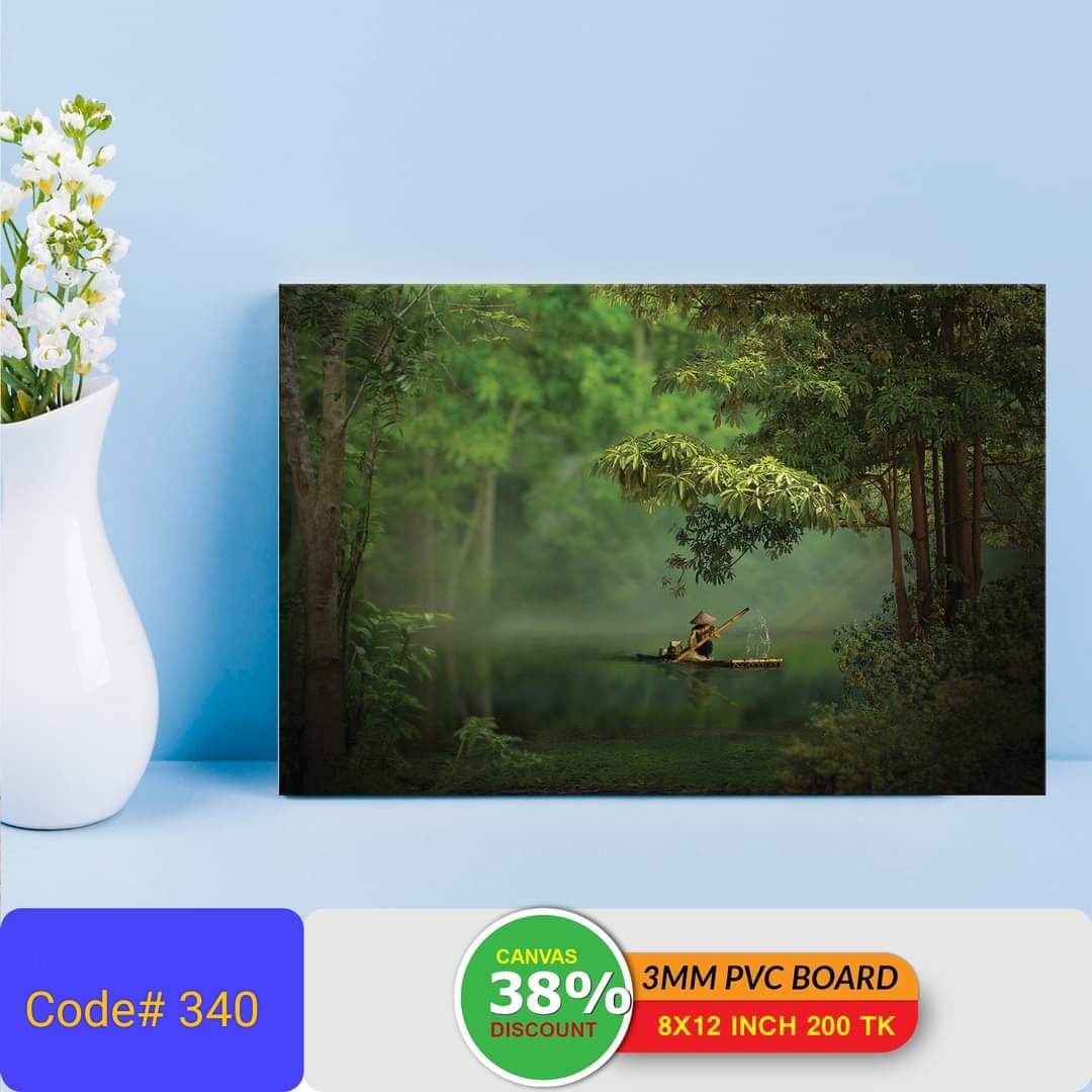 Picture of 1part Wall Canvas Art (printing) code#340 - Multicolor