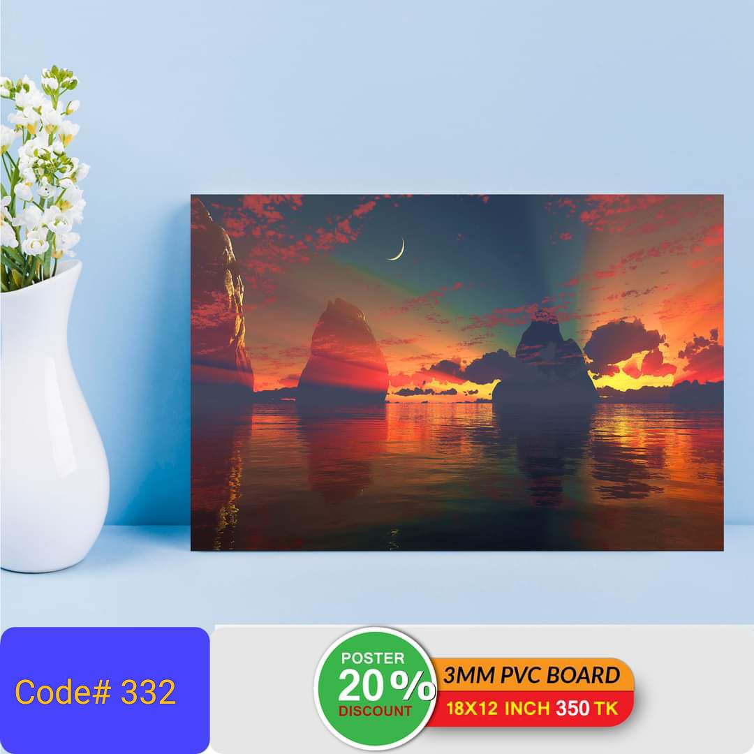 Picture of 1part Wall Canvas Art (printing) code#332 - Multicolor