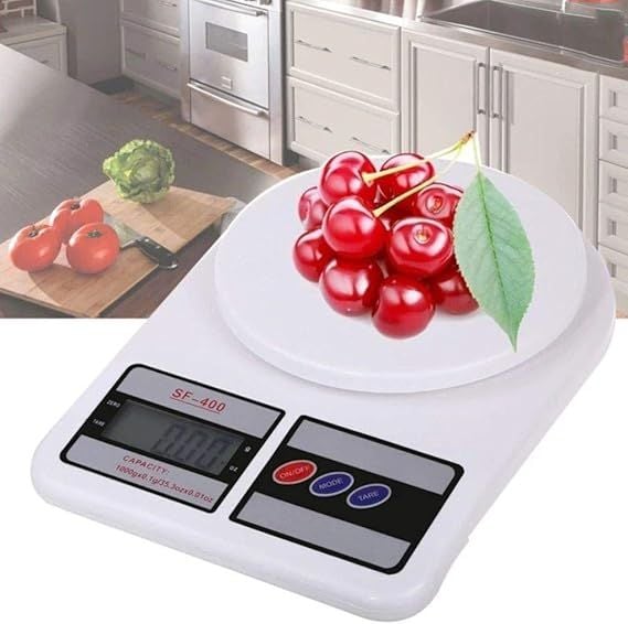 Picture of হোম ও কিচেন ইউজের জন্য ডিজিটাল স্কেল – ১০ কেজি | MNK SHOP (Brown)