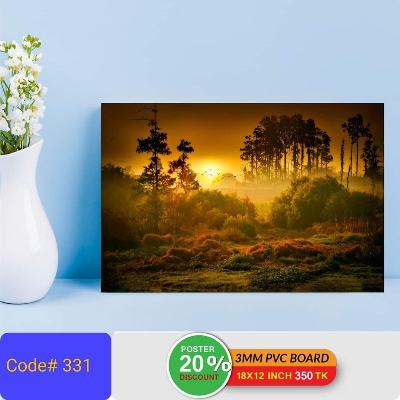 Picture of 1-part 18x12 inch Wall Canvas Art with Zigzag Lamination (Printing) - 18x12 inch