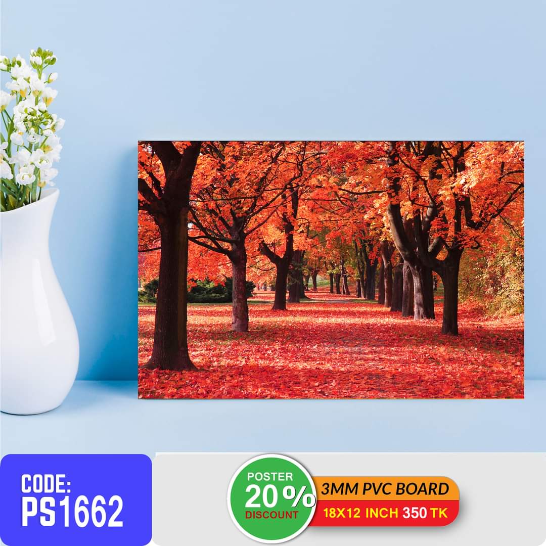 Picture of 1-part 18x12 inch Wall Canvas Art with Zigzag Lamination (Printing) - 18x12 inch