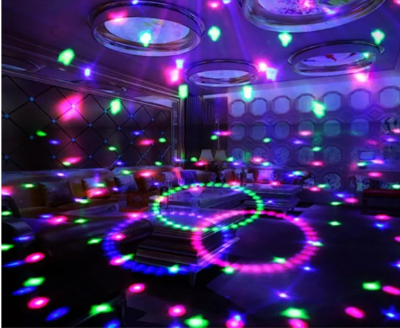 Picture of LED DJ ডিস্কো মুভিং বাল্ব লাইট মাল্টি-কালার - Multicolor