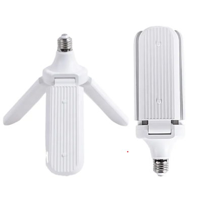 Picture of Foldable Fan Blade LED Garage Light – E27 220V, 30W/45W/60W – Energy Saving High Brightness Home & Pendant Bulb - Multicolor