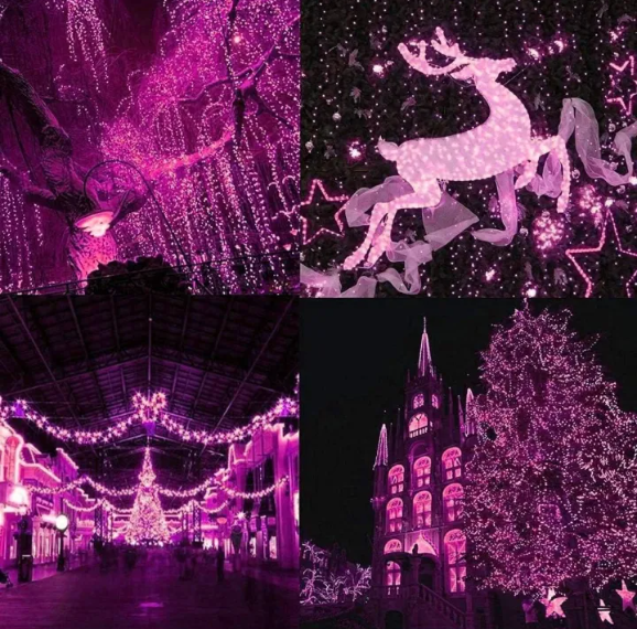 Picture of Decorative Pink Fairy Lights - Pink