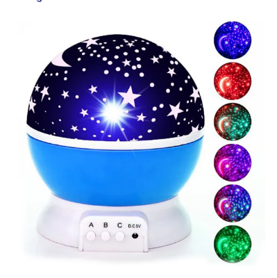 Picture of Star Projector Lamp – Magical LED Night Light for Children’s Bedroom & Nursery - Multicolor
