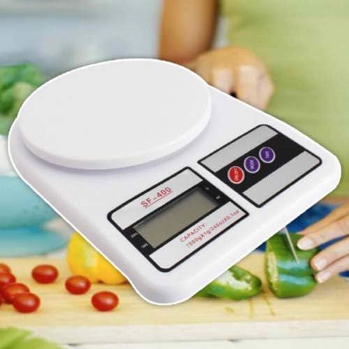 Picture of ব্যাটারি চালিত ডিজিটাল কিচেন ওজন মেশিন | MNK SHOP (White)