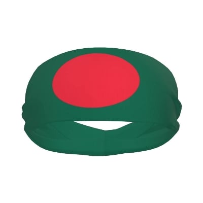 Picture of 10 Pcs Bangladesh Flag Headband – Symbol of Victory | MNK SHOP (Multicolor)
