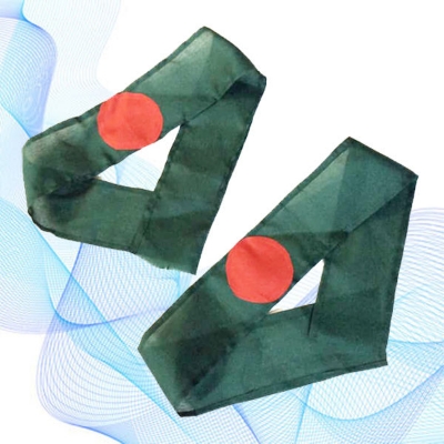 Picture of 24 Pcs National Celebration Headband – Red Green Design | MNK SHOP (Multicolor)