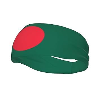 Picture of 100 Pcs Stylish Patriotic Red-Green Headband | MNK SHOP (Multicolor)