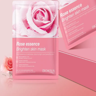 Picture of Bioaqua Rose Essence Brighten Skin Facial Mask