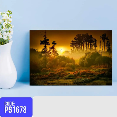 Picture of 1-part 18x12 inch Wall Canvas Art with Zigzag Lamination (Printing) - 18x12 inch