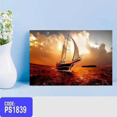 Picture of Premium Quality Wall Canvas Art (Printing) – 18x12 inch 1pes Zigzag Lamination - 18x12 inch