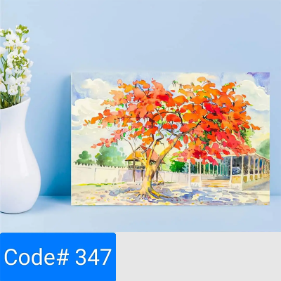 Picture of 1-part 18x12 inch Wall Canvas Art with Zigzag Lamination (Printing) - 18x12 inch