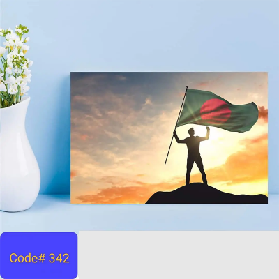 Picture of 1part Wall Canvas Art (printing) code#342 - Multicolor