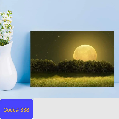 Picture of 1part Wall Canvas Art (printing) code#338 - Multicolor
