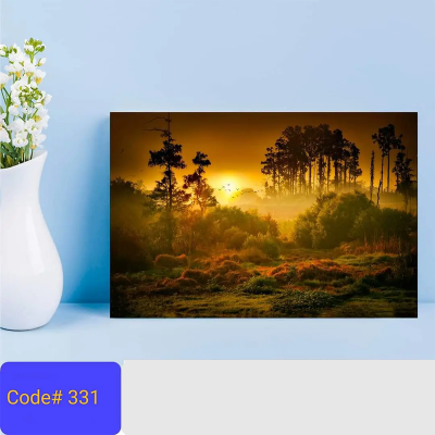 Picture of 1part Wall Canvas Art (printing) code#331 - Multicolor