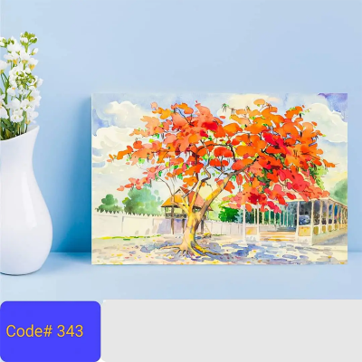 Picture of 1-part 18x12 inch Wall Canvas Art with Zigzag Lamination (Printing) - 18x12 inch
