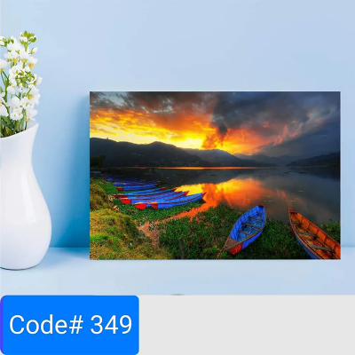 Picture of 1-part 18x12 inch Wall Canvas Art with Zigzag Lamination (Printing) - 1-part 18x12 inch