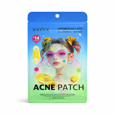 Picture of SADOER Hydrocolloid Colored Acne/Pimple Patches for Day & Night