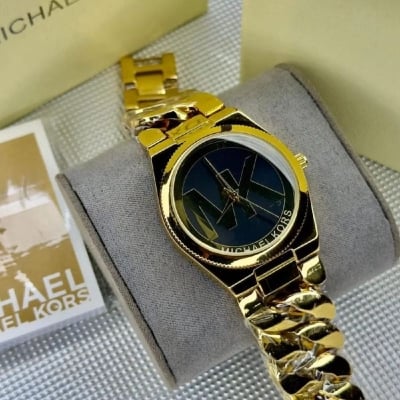 Picture of Mk Luxury Fashion Stainless Steel Imported Wuartz Movement Ladies Wristwatch For Women