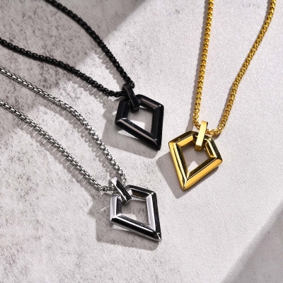 Picture of Arrowhead Pendant Necklace Chain For Men And Women