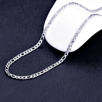 Picture of Stylish Addition - Fashion New Pendant Necklace Men Punk Trendy Simple Stainless Steel Chain Jewellery Gift