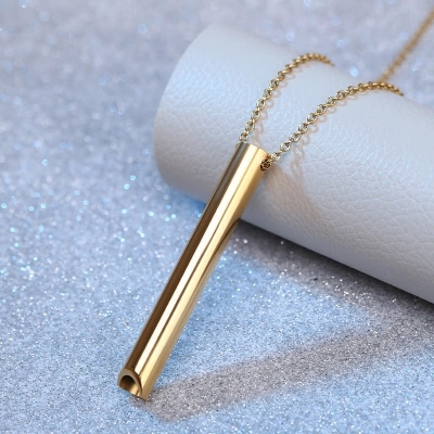 Picture of New Trendy Simple Stainless Steel Cuban Link Chain Necklace for Men - Men's Pendant