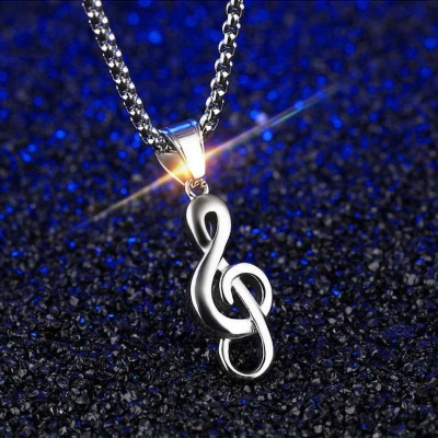 Picture of New Black Color Chain Locket for Men