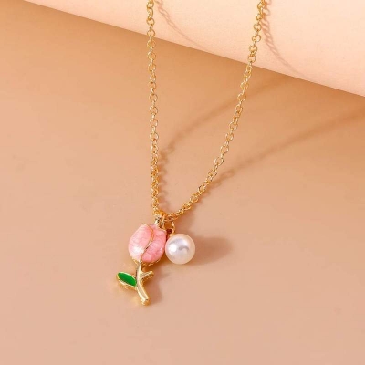 Picture of Indispensable -Korean Style Chain For Women Sweet Cute Chain proposal Wedding Fine Jewelry Gift - Chain For Girls- Innovative