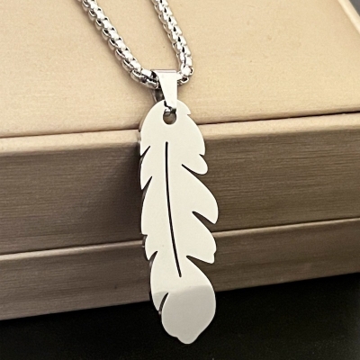 Picture of Stylish Addition -Stainless Steel Necklace Fashion Dark Chain For Men