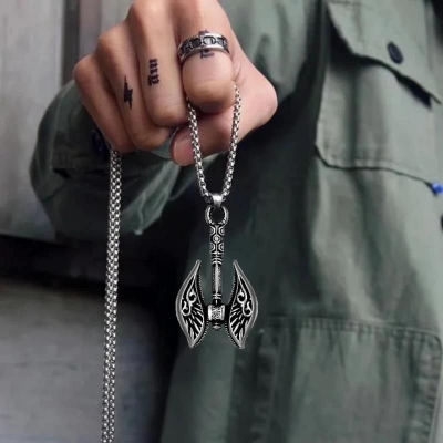 Picture of New Arrowhead Pendant Necklace Chain For Men