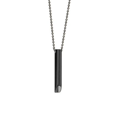 Picture of Black Plated Alloy Necklace Chain for Men