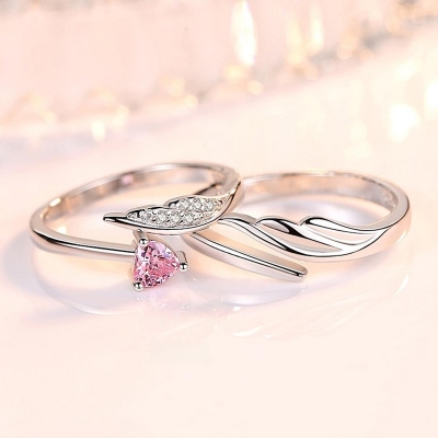 Picture of Couple Ring for  Women Romantic Gift