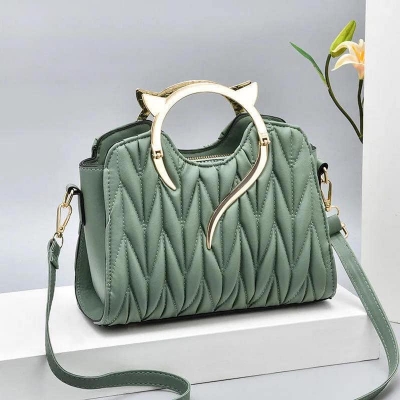 Picture of LOOK Fashion Women Handbag Leather Women Messenger Bags With Ball Toy Female Shoulder Bags
