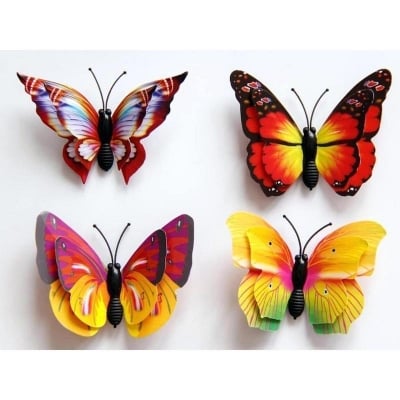 Picture of 4pc-3D Wall sticker butterfly/3D wall sticker