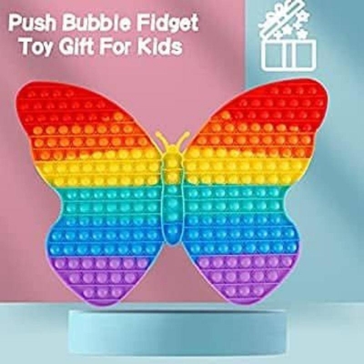 Picture of NYT Fidget Toys Anti Stress Push Pop Bubble Sensory Rainbow It Fidget Toyrestore Emotions Stress Reliever Toy For Ocd Anxiety