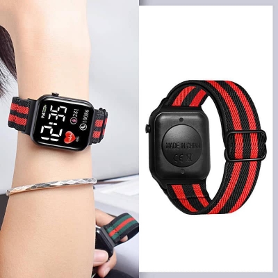 Picture of 1pc Square Sports Electronic Watch