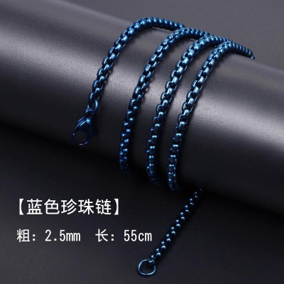 Picture of Men Fashion Jewellery Stainless Steel Necklaces Chain For Men